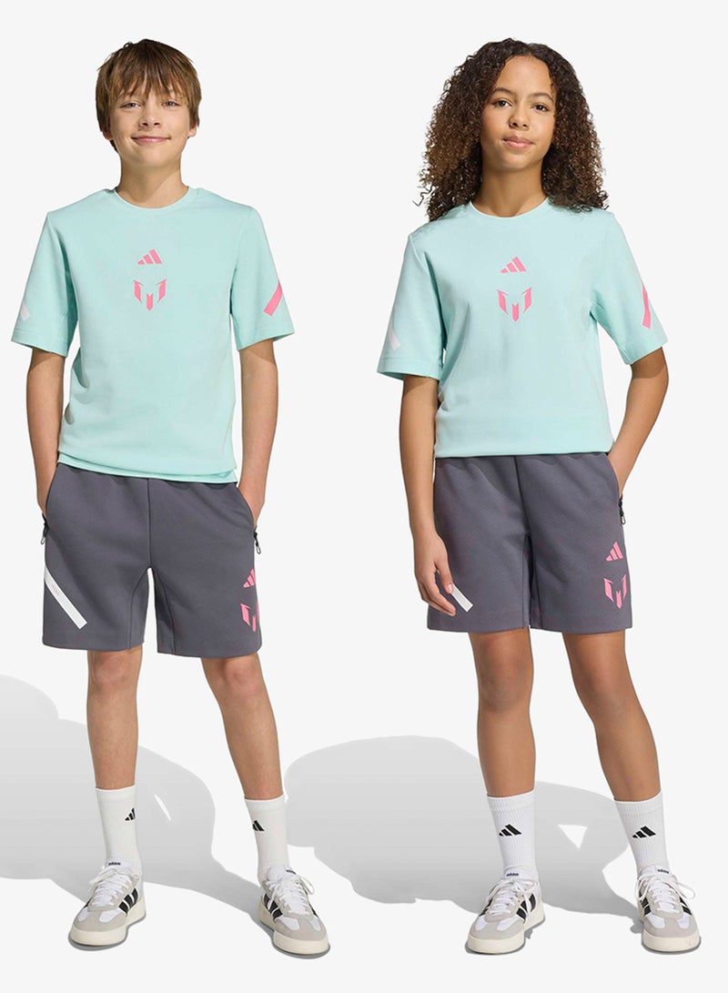 Adidas Youth Messi ZNE Shorts - Image 1